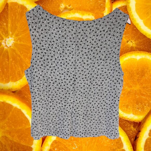 Ronni Nicole By Ouida Black and White 2 Piece Dress and Top Size 16 - Picture 4 of 8